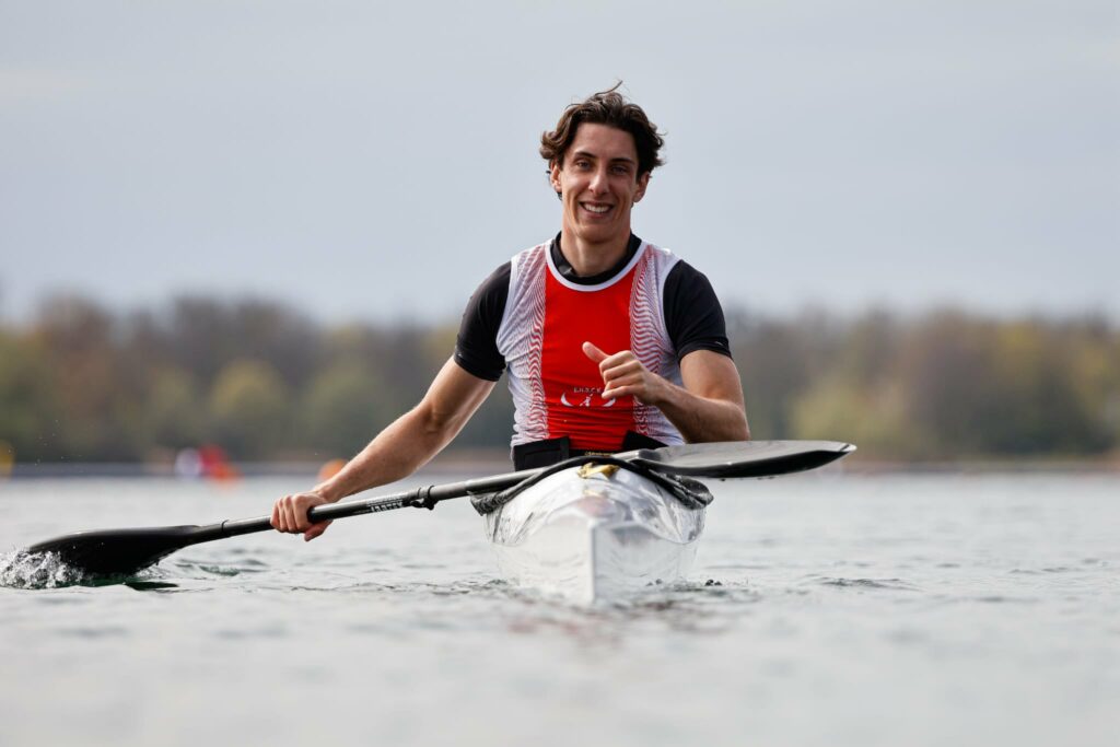 Course en ligne de l'ENBCK aux sélections équipe de France canoë-kayak