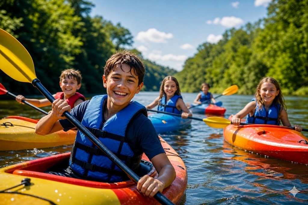 Cet été, découvre le canoë-kayak en club